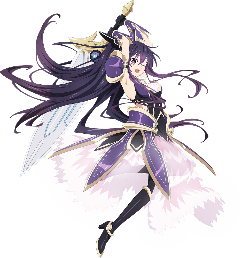Official character illustration of Tohka Yatogami